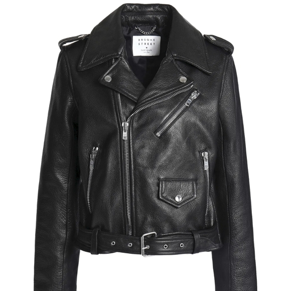 kate spade leather jacket